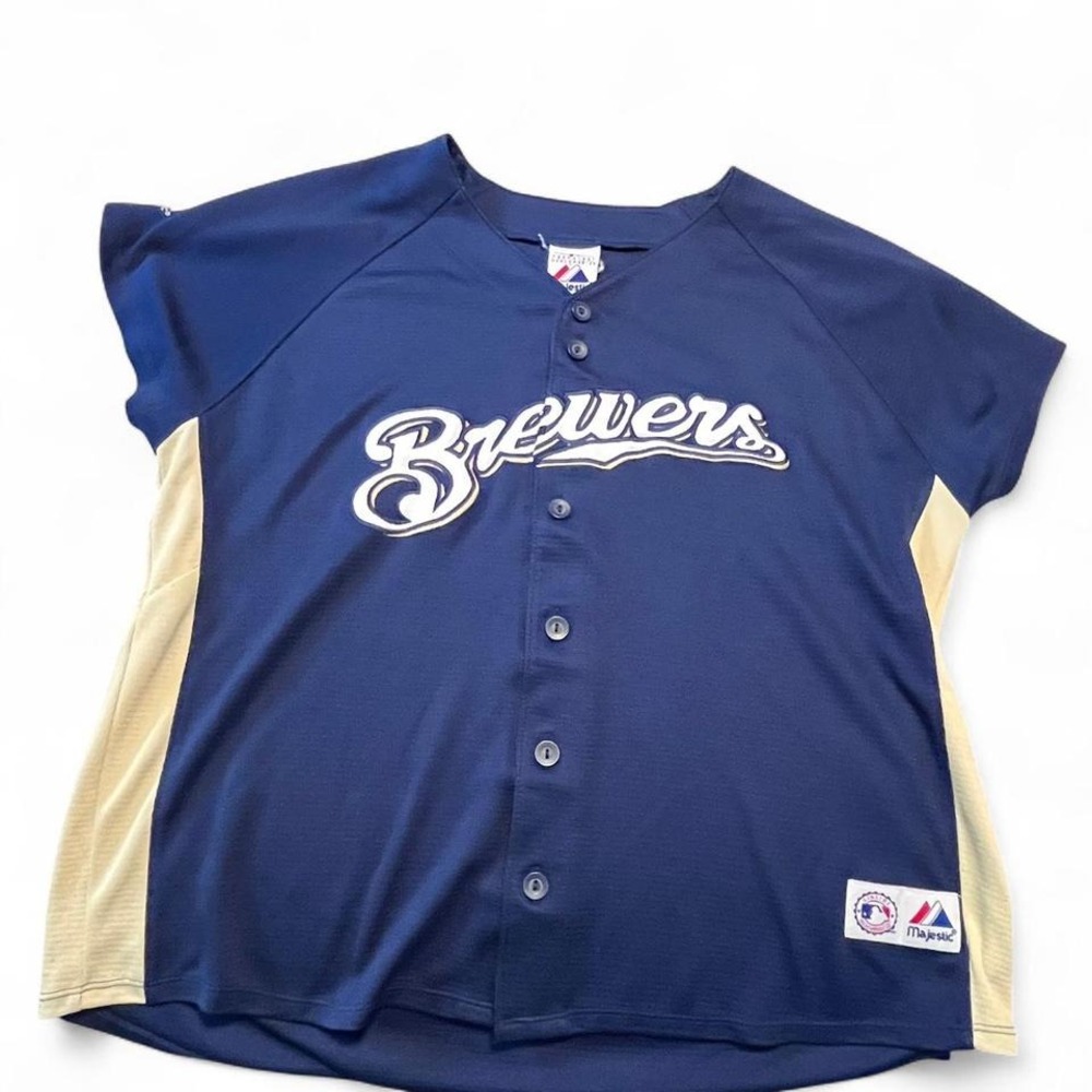 Majestic MLB Brewers‎ jersey
